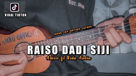 lirik sabar sak untoro sayang id - Lagu "Raiso Dadi Siji" merupakan tembang dangdut yang didendangkan oleh Dike Sabrina bersama dengan Delva